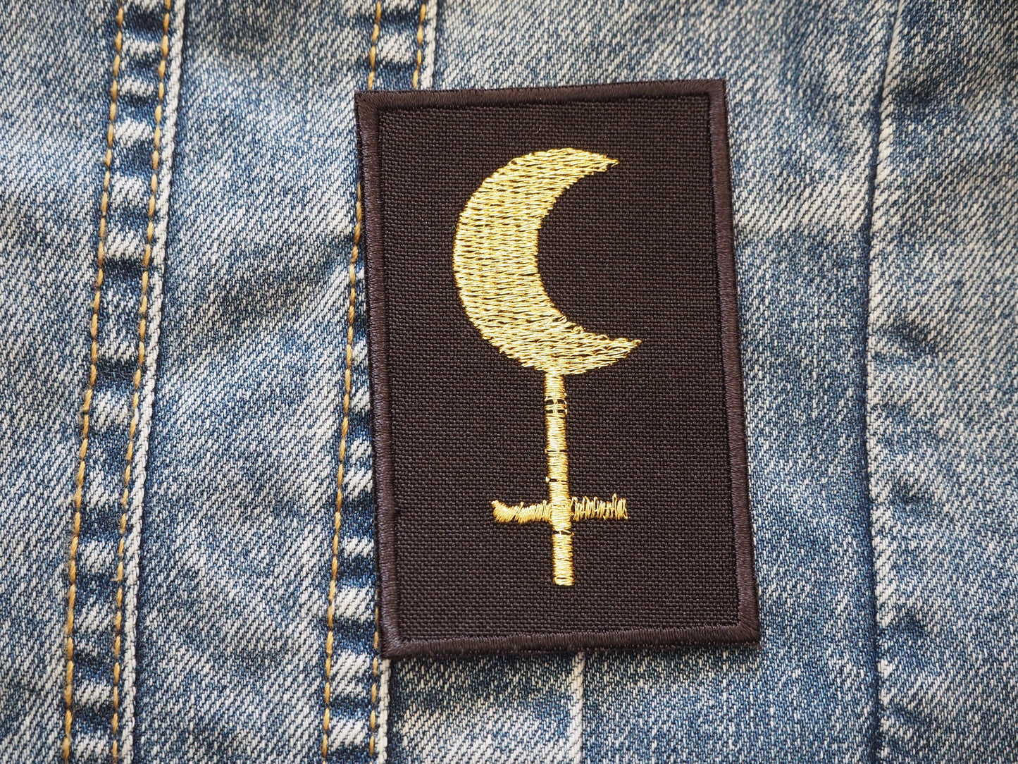 Lilith Symbol Occult Lune Embroidered Patch