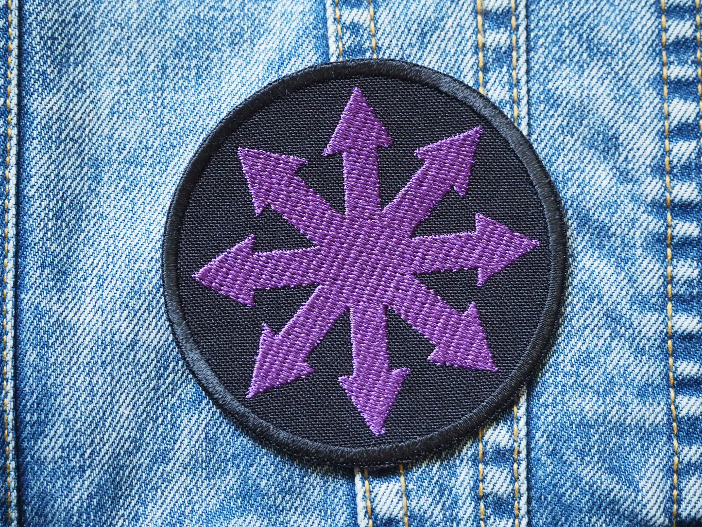 Chaos Symbol Embroidered Patch