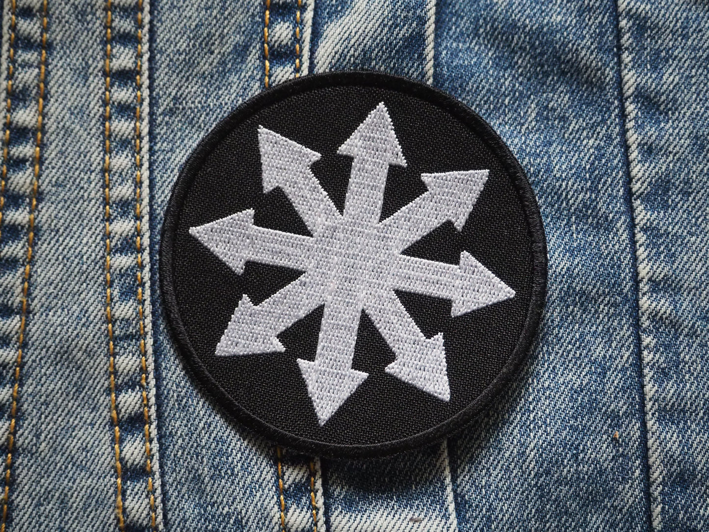 Chaos Symbol Embroidered Patch