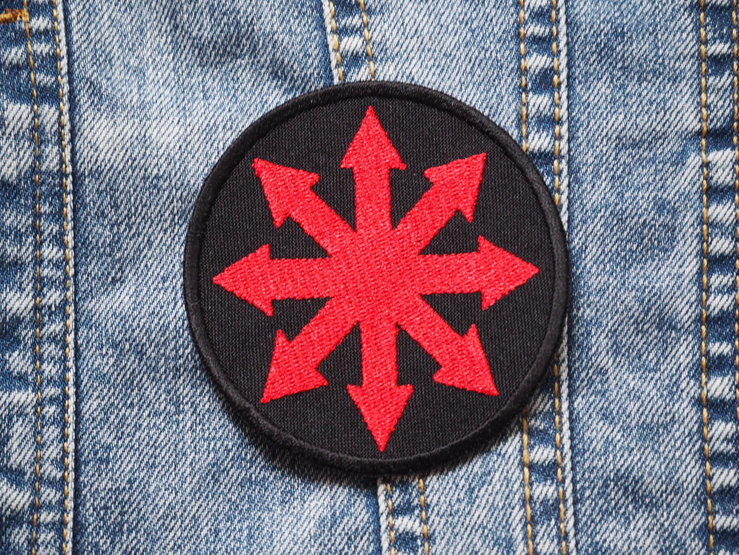 Chaos Symbol Embroidered Patch