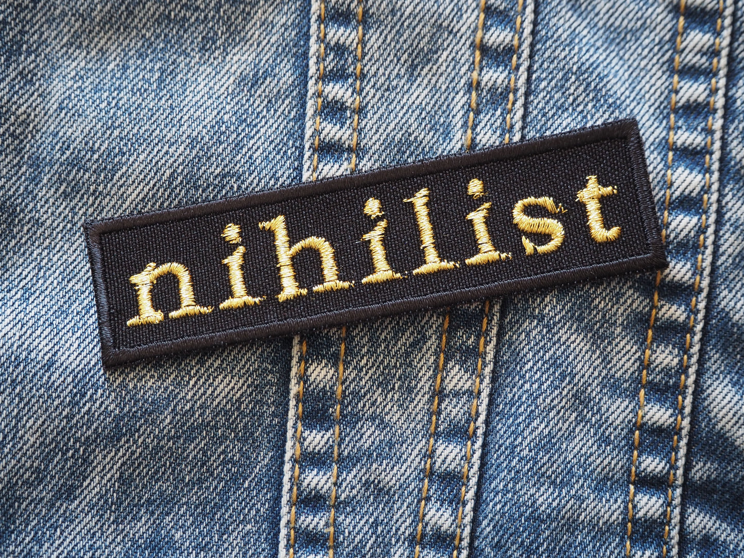 Nihilist Embroidered Patch