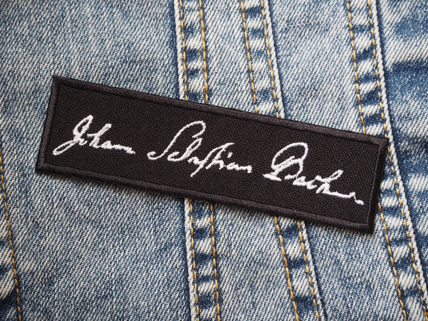 Classical Music Composers Signatures Embroidered Patch