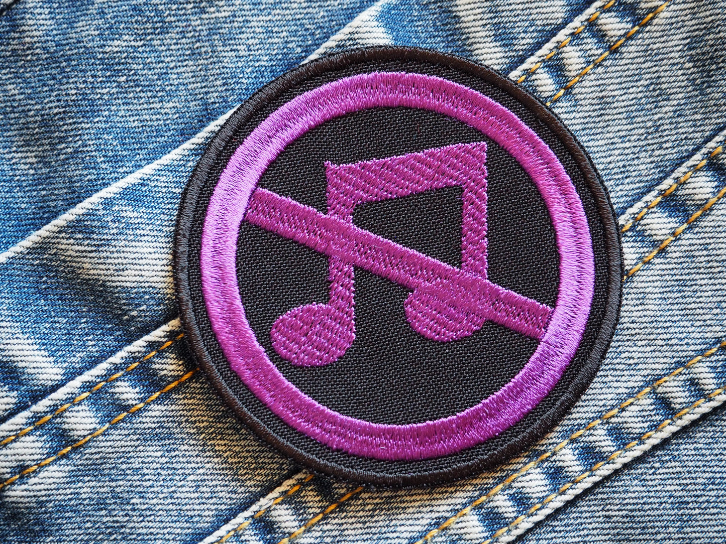Noise Grindcore Death Metal Embroidered Patch