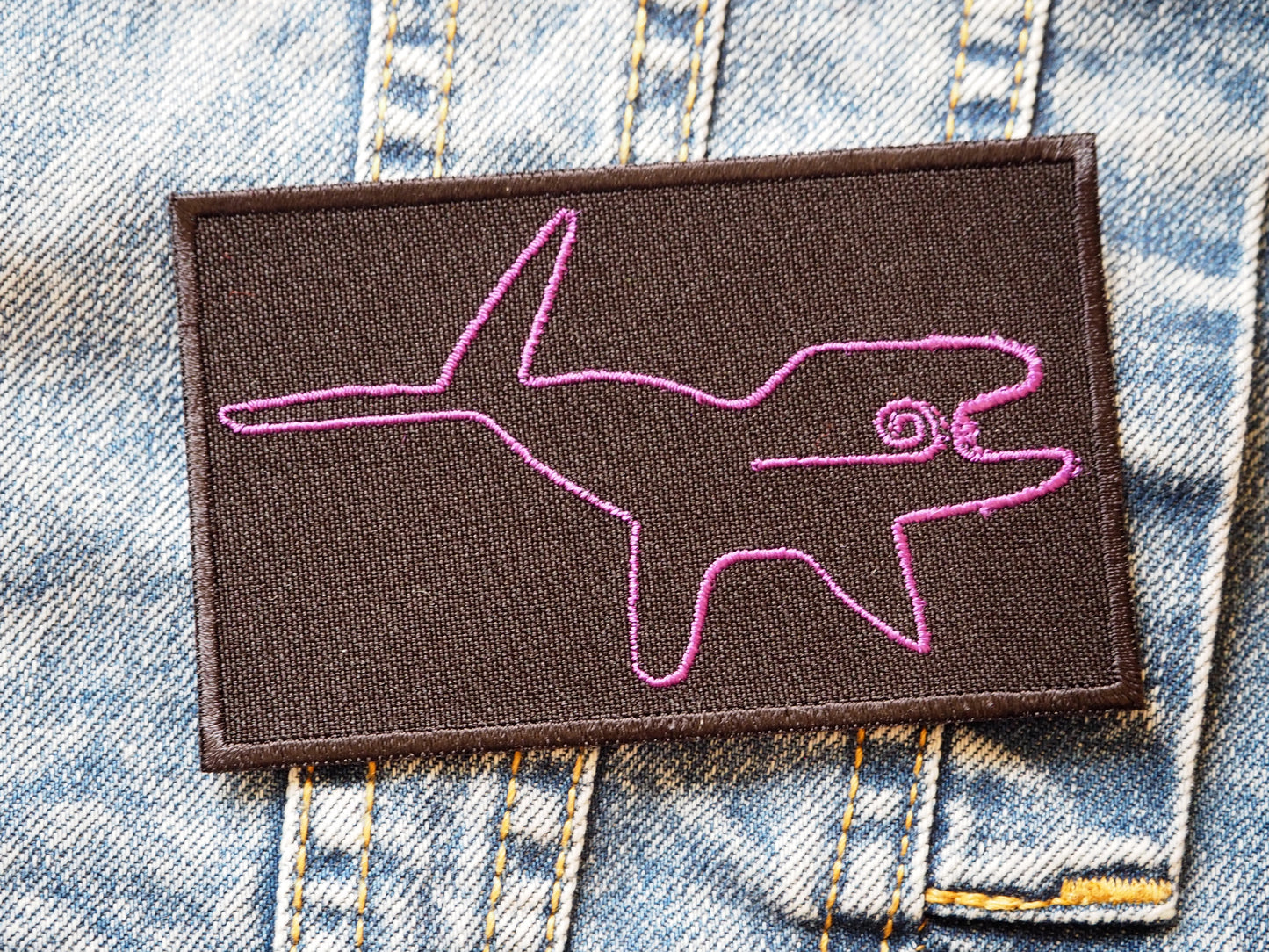 Nazca Lines Symbols Peru Ancient Mystic Embroidered Patch