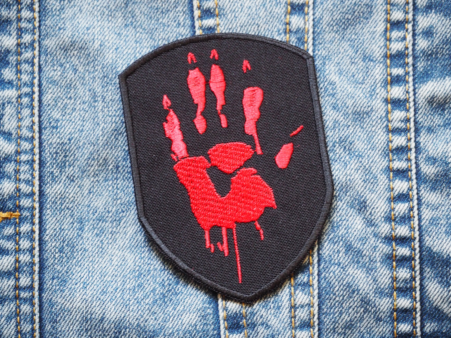 Saruman Hand Embroidered Patch