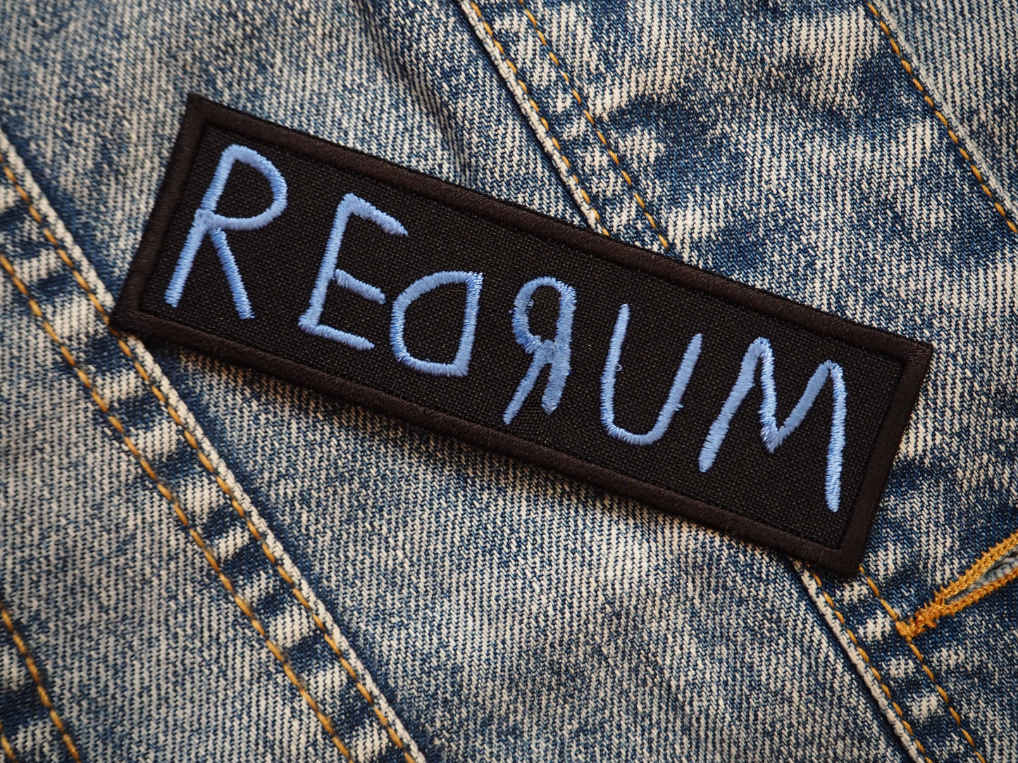 Redrum Horror Embroidered Patch