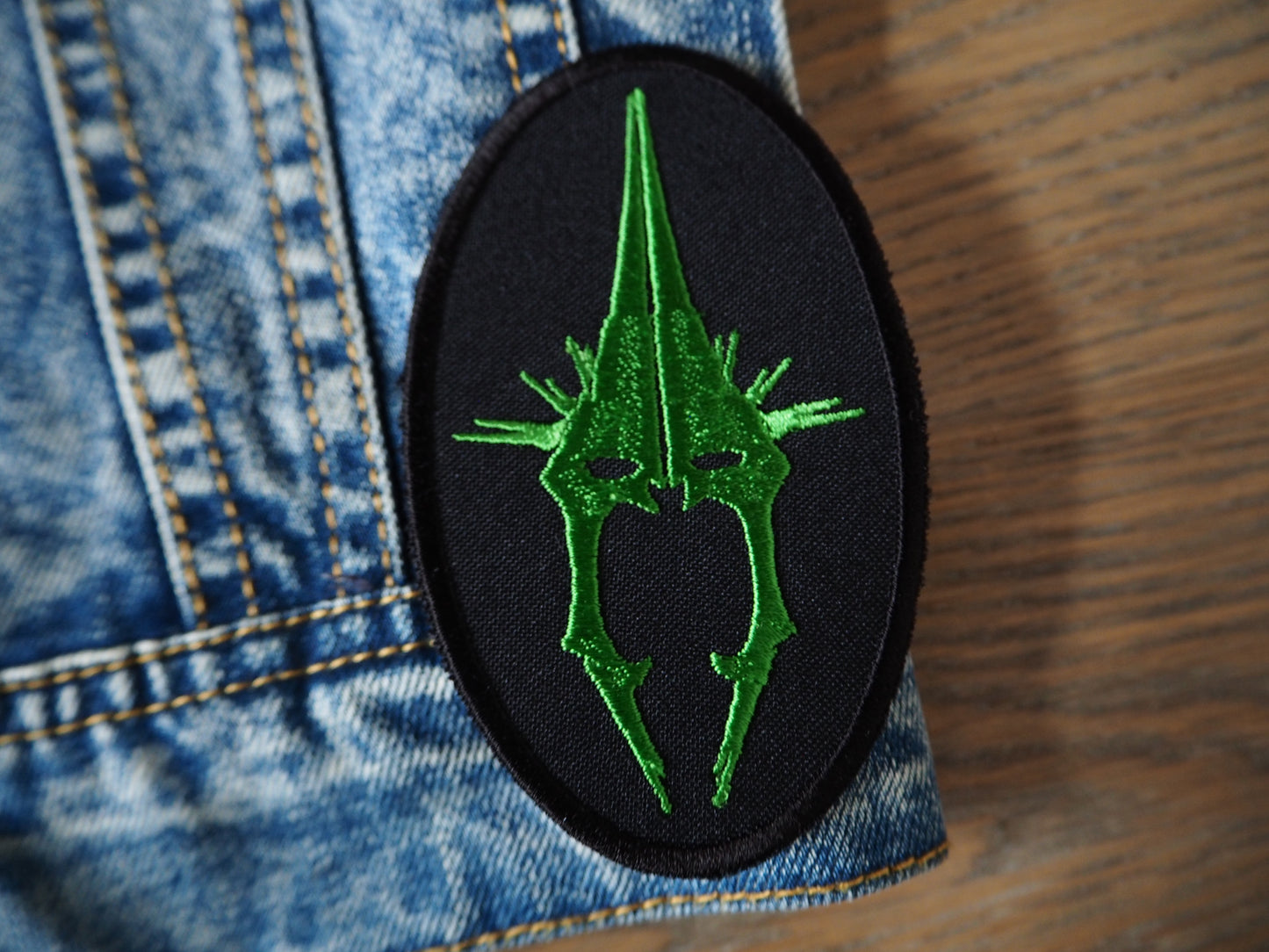 Sauron Shied Embroidered Patch