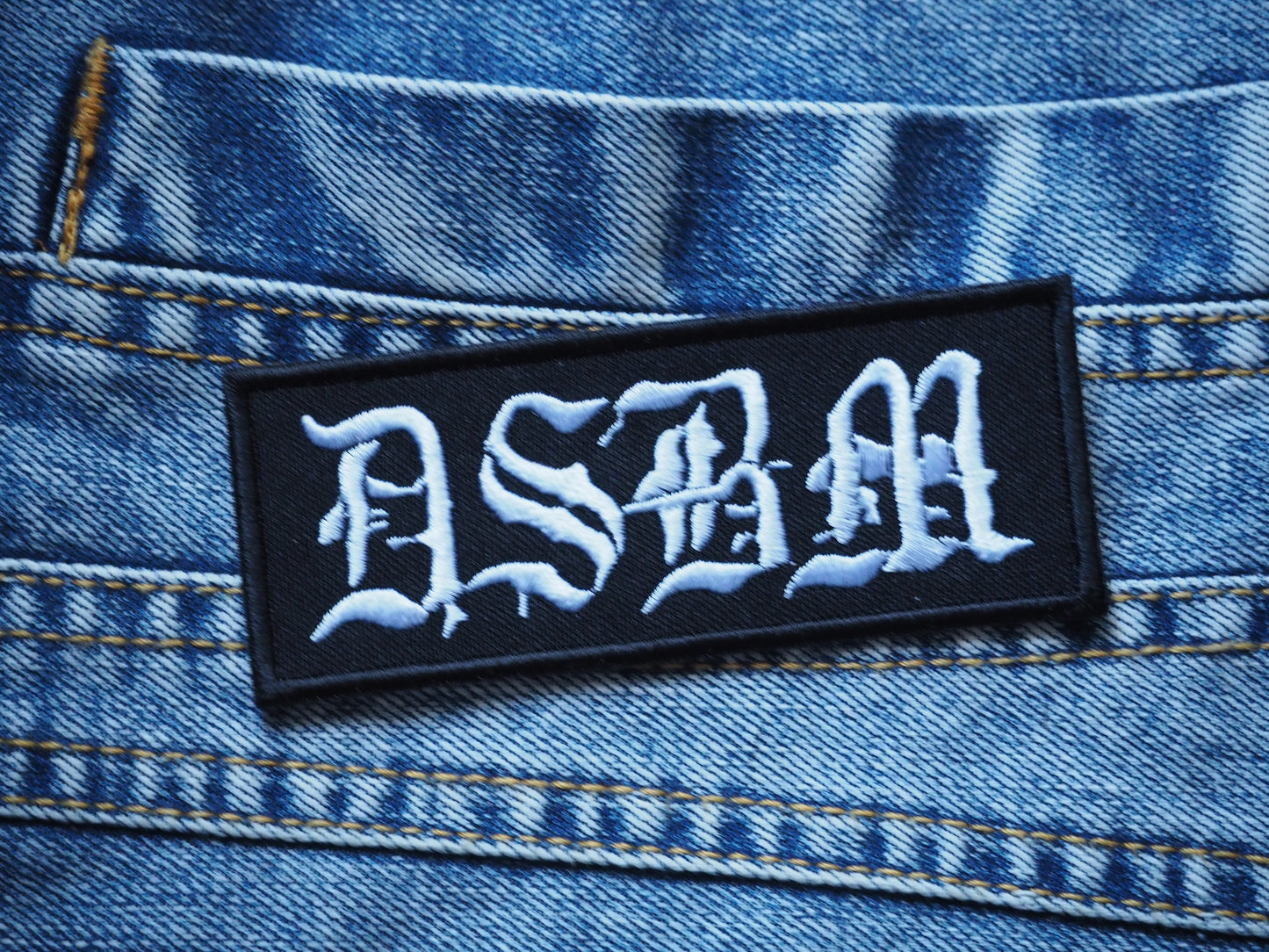 DSBM Depressive Black Metal Embroidered Patch