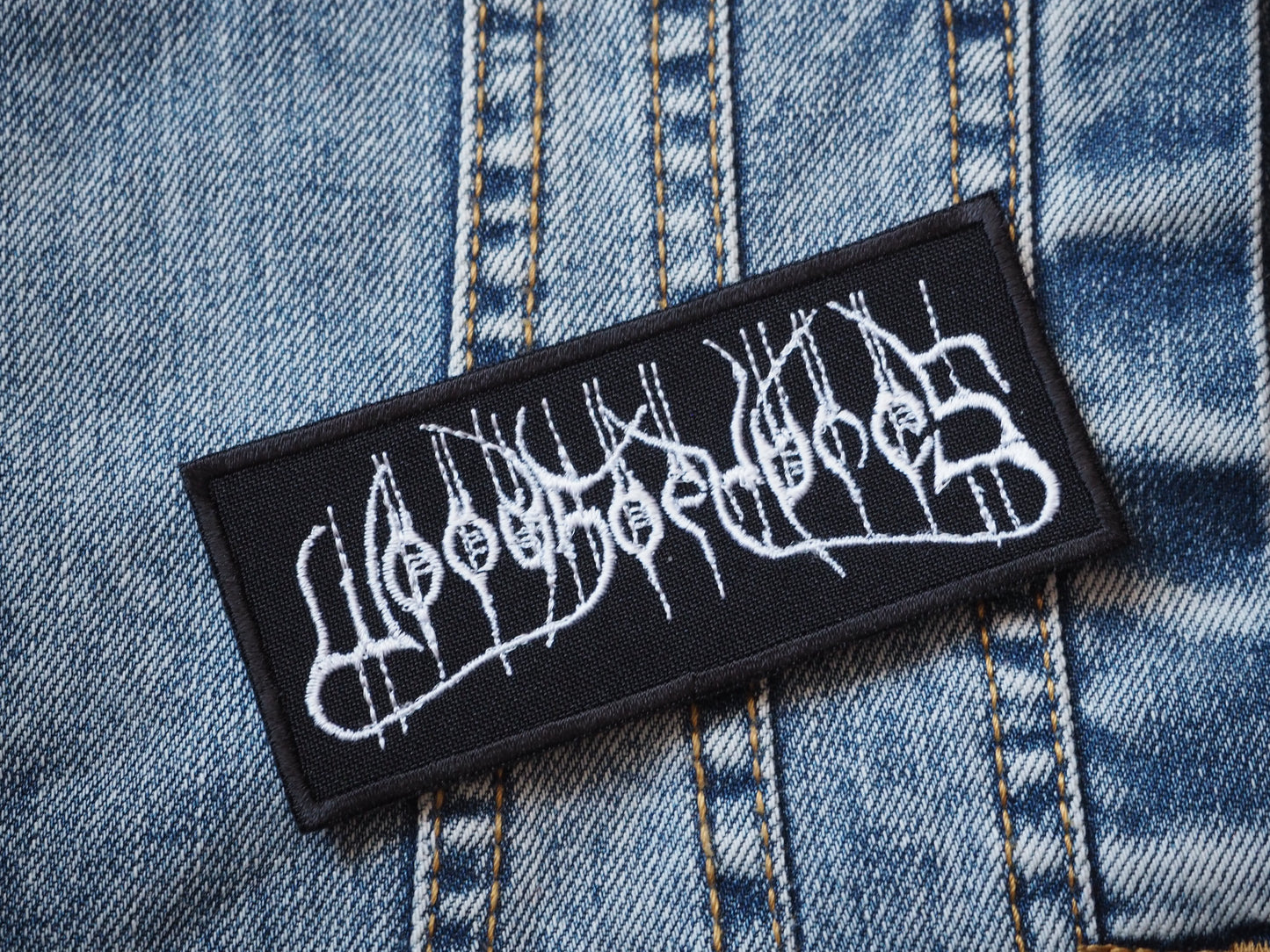 Woods Of Ypres Black Metal Embroidered Patch