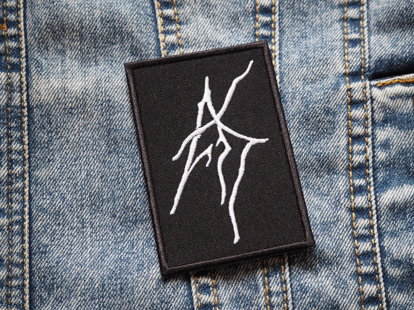 Aäkon Këëtrëh Les Légions Noires Black Metal Embroidered Patch