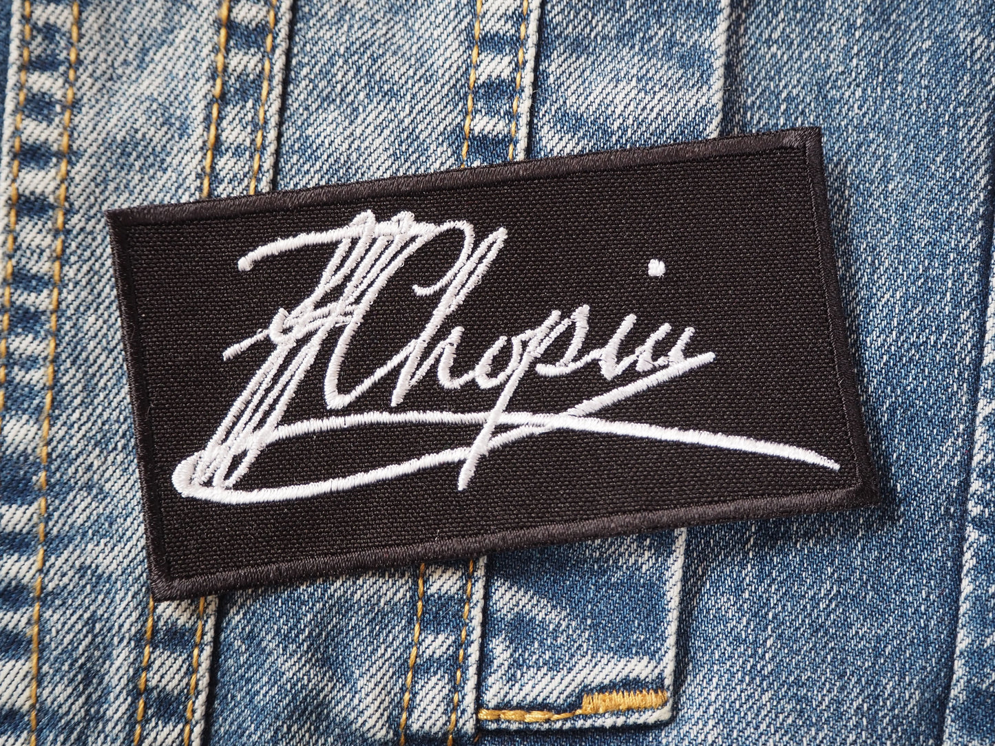 Classical Music Composers Signatures Embroidered Patch