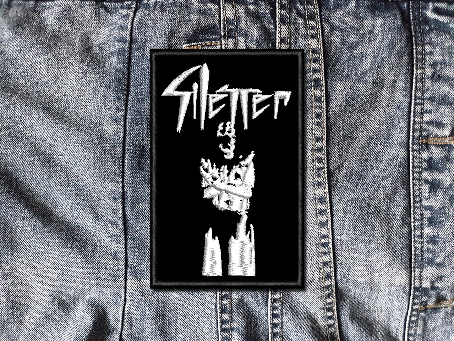 Silencer dsbm Black Metal Embroidered Patch