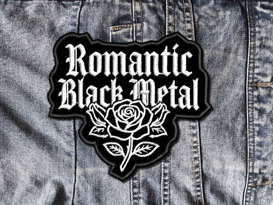 romantic black metal patch