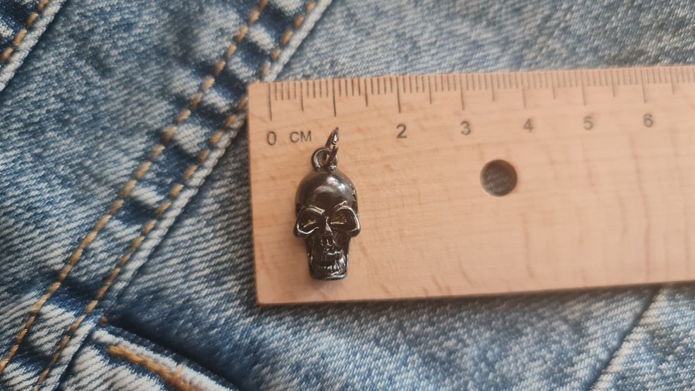 Skull Mini Metal Pendant