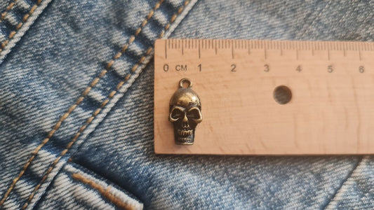 Skull Mini Metal Pendant