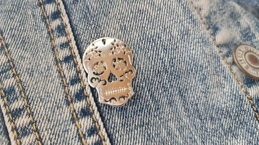 Skull Mini Metal Pendant