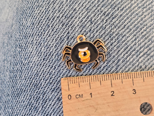 Helloween Spider metal pendant