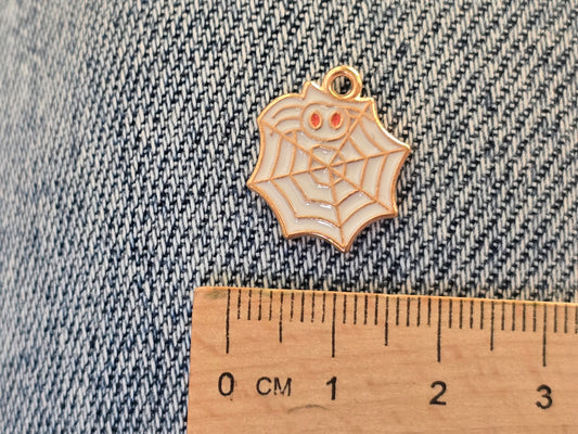 Helloween Spider metal pendant