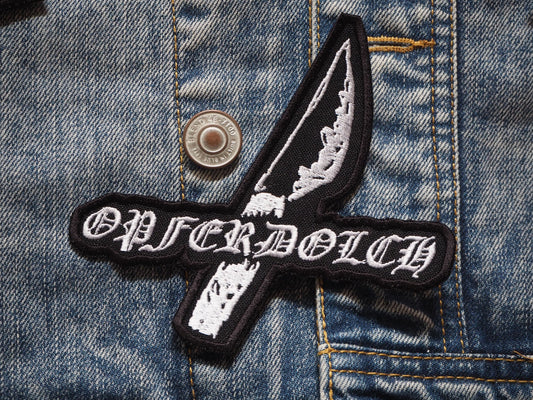 Raw Underground Black Metal Embroidered Patch
