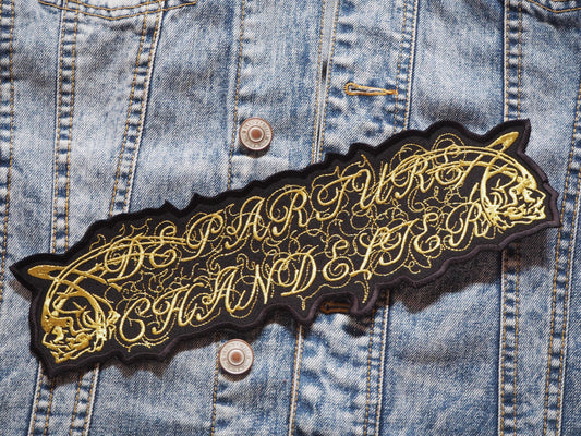 Black Metal Departure Patch