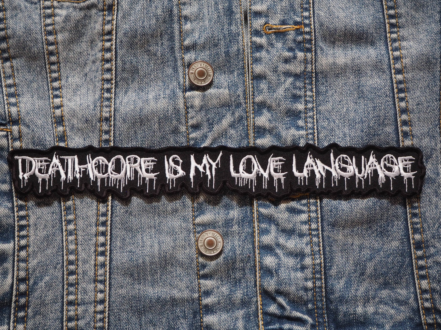 DEATHCORE IS MY LOVE LANGUAGE Patch