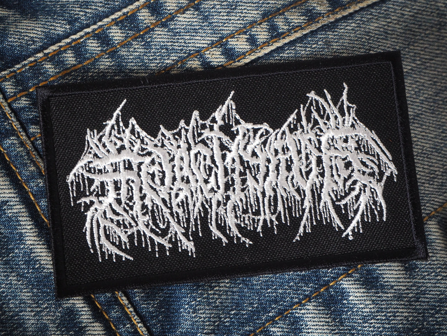 CAUSTlC W0UND / M0RTlFERUM Patch