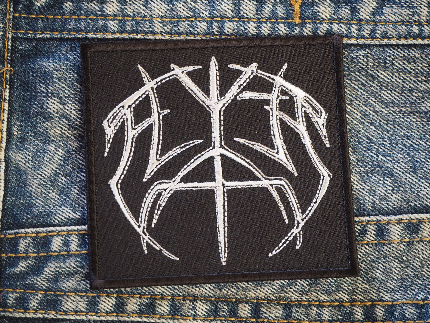 Black Metal Viking Patch