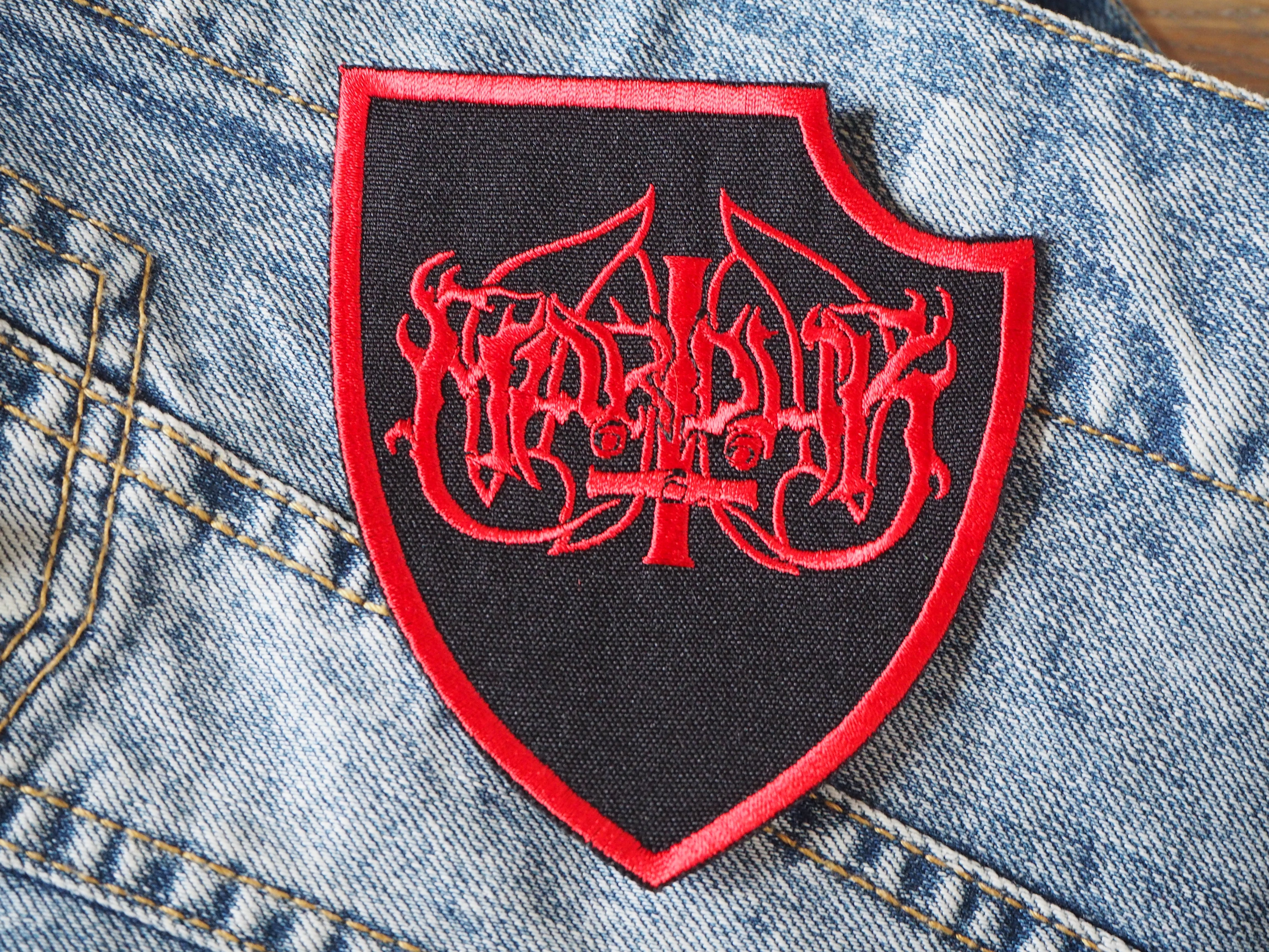 Marduk Legion Backpatch Skull Totenkopf Black Metal Rückenaufnäher Marduk Legion Backpatch Skull Totenkopf Black Metal Rückenaufnäher