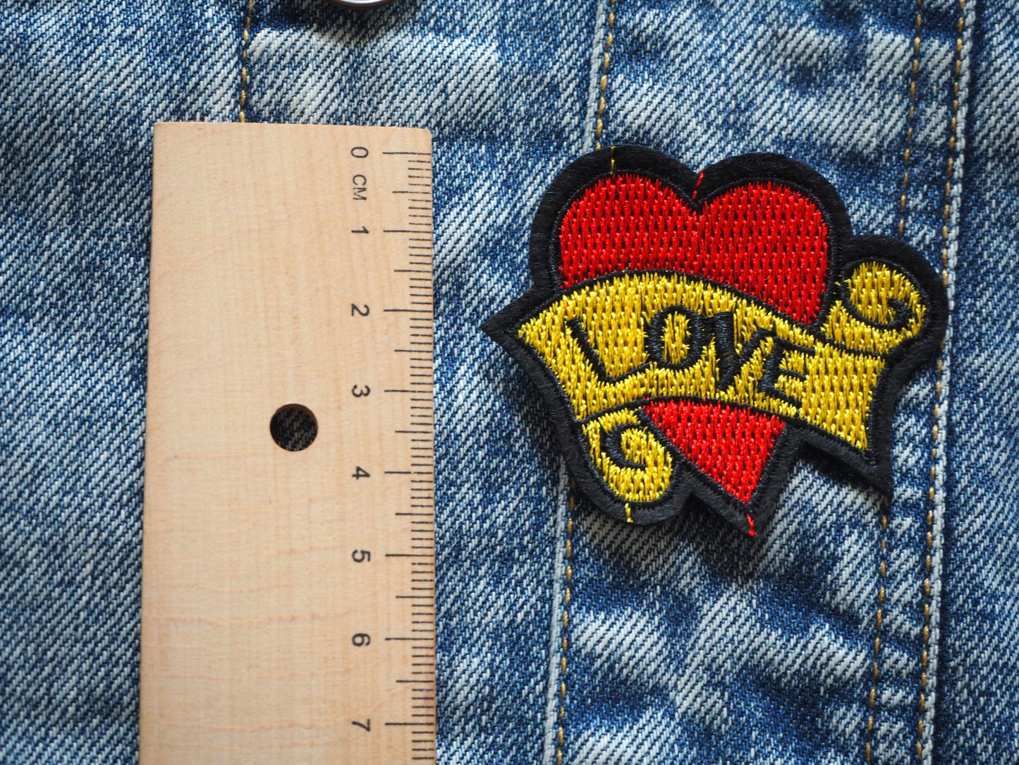 Tattoo Heart Love Patch