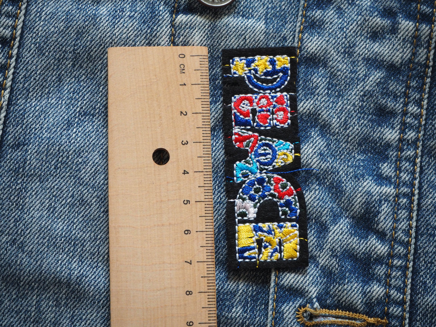 Peace Patch Embroidered