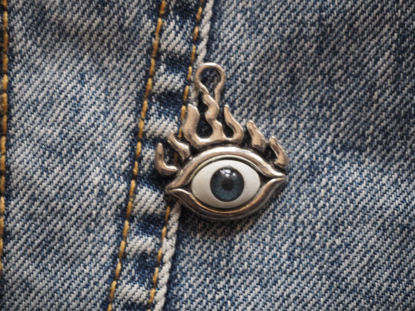 LOTR Eye Mini Metal Pendant