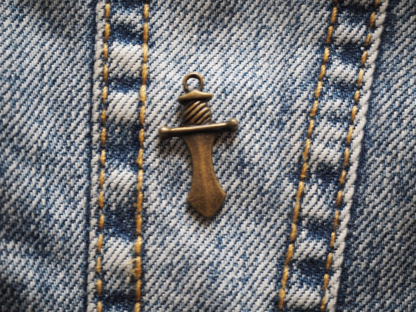 Sword Mini Metal Pendant