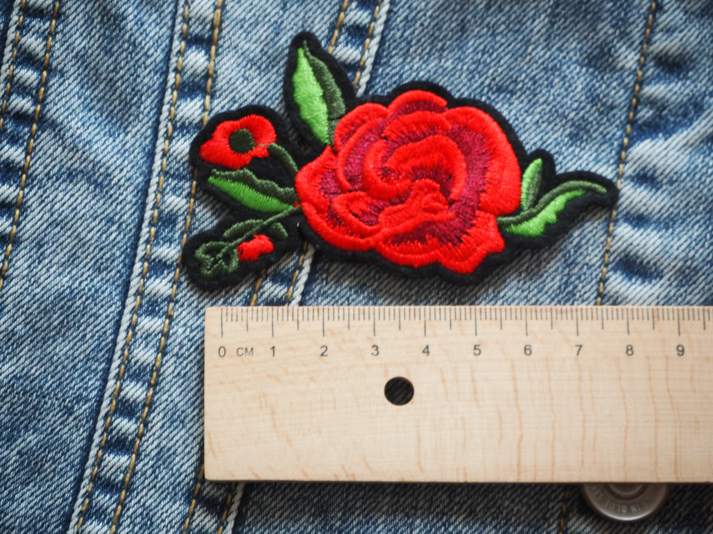 Gothic Rose Patch