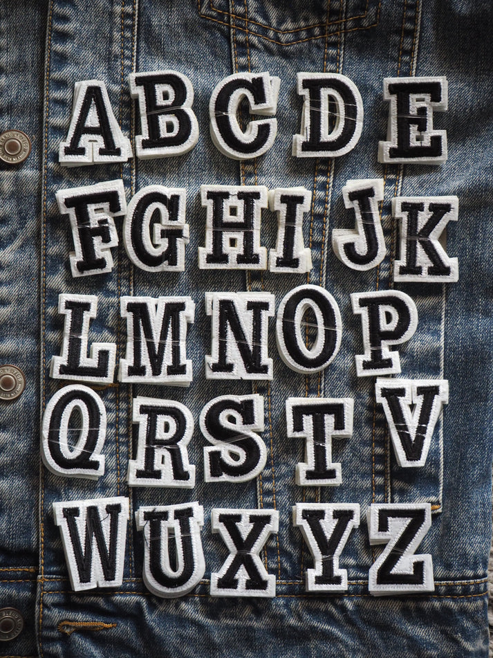Letters / Fonts Patch – IngridPatches
