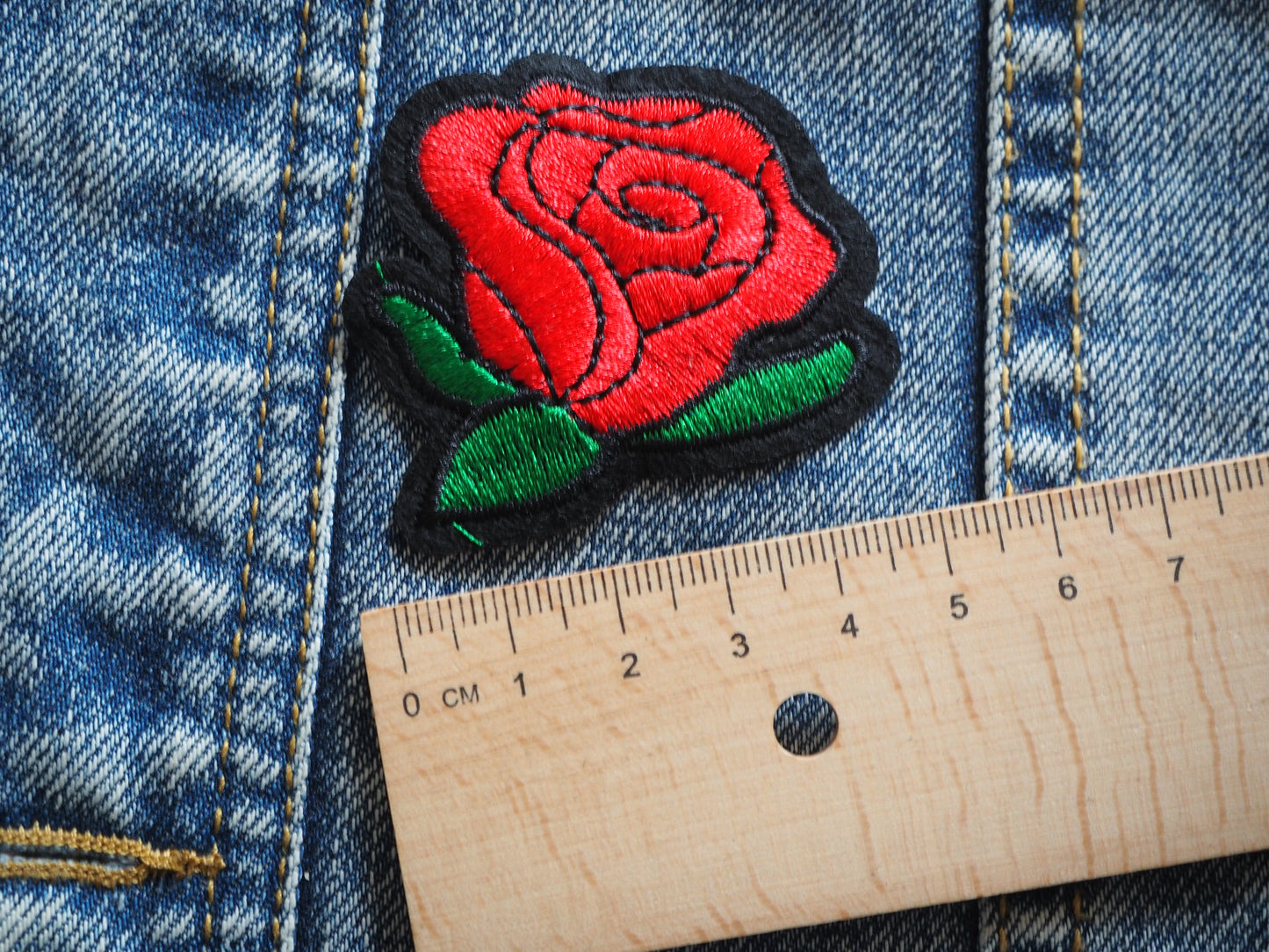 Gothic Rose Patch
