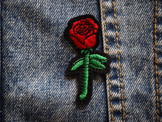 Gothic Rose Patch