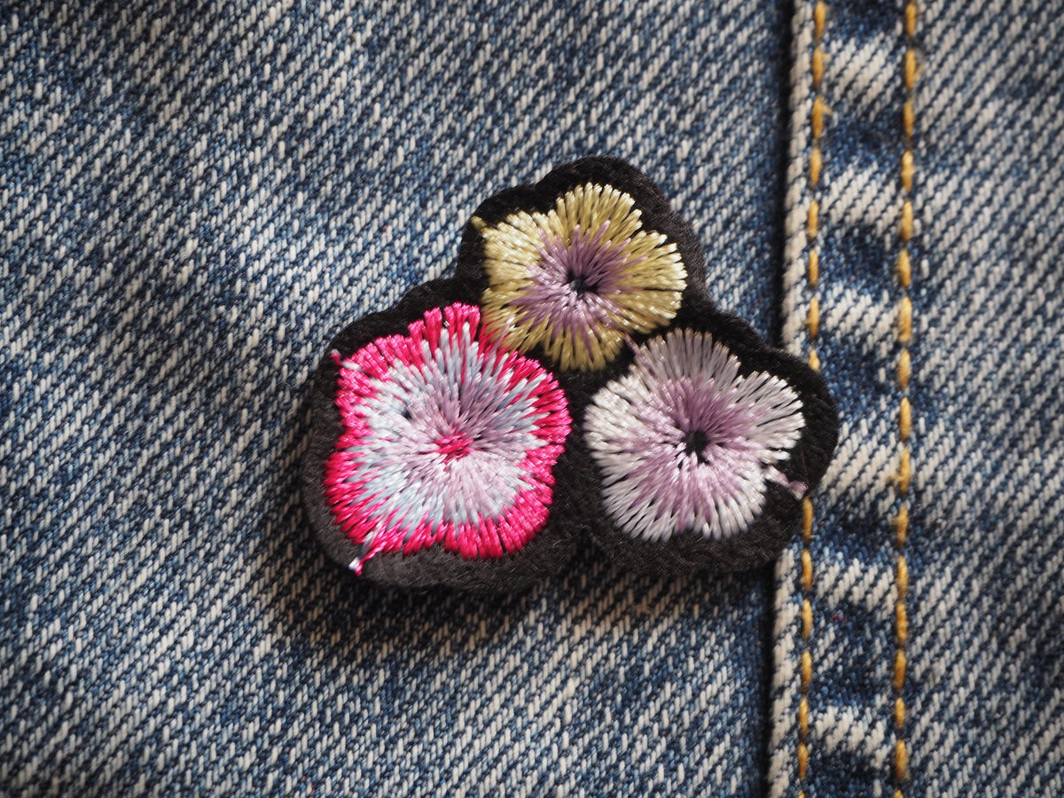Spring Flowers Patch Micro Flowers Patch – IngridPatches