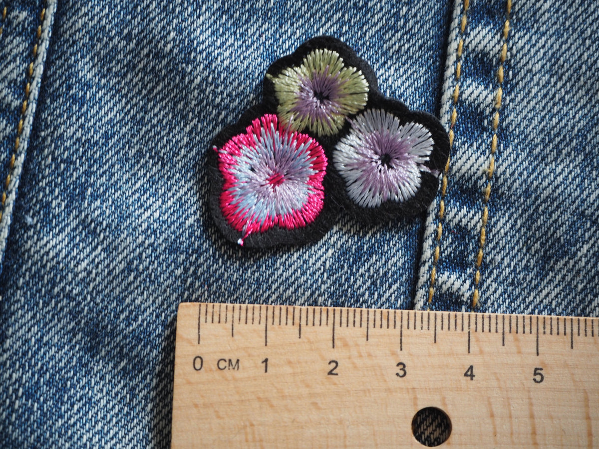 Spring Flowers Patch Micro Flowers Patch – IngridPatches