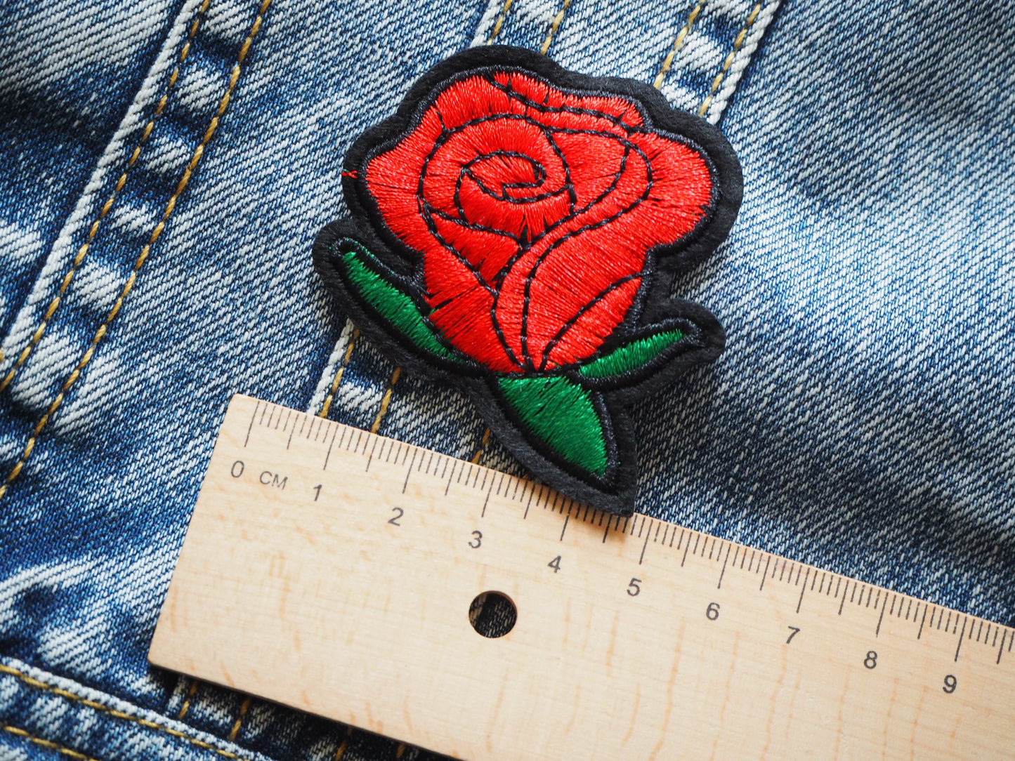 Gothic Rose Patch