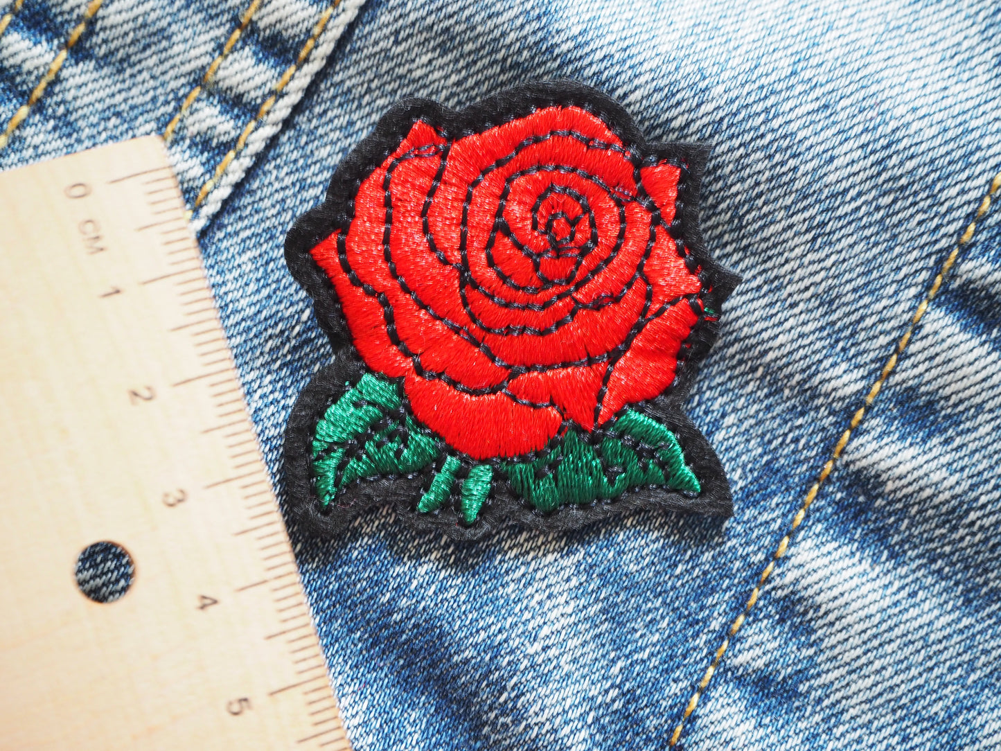 Gothic Rose Patch