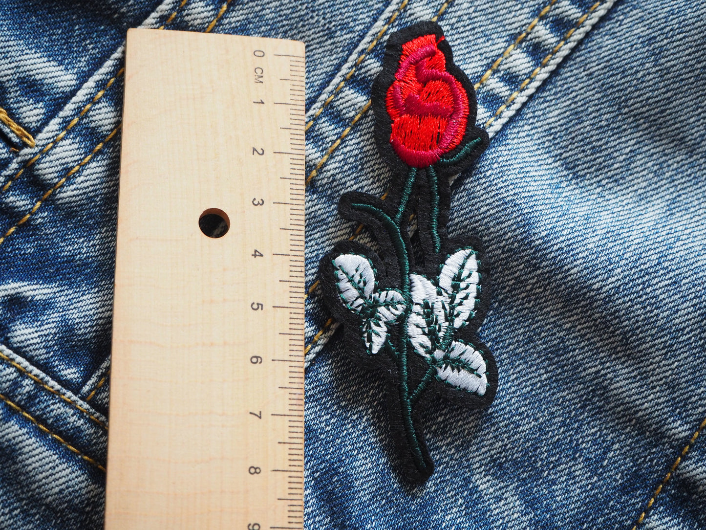 Gothic Rose Patch