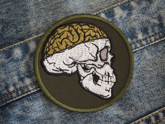 Skull & Brain Patch