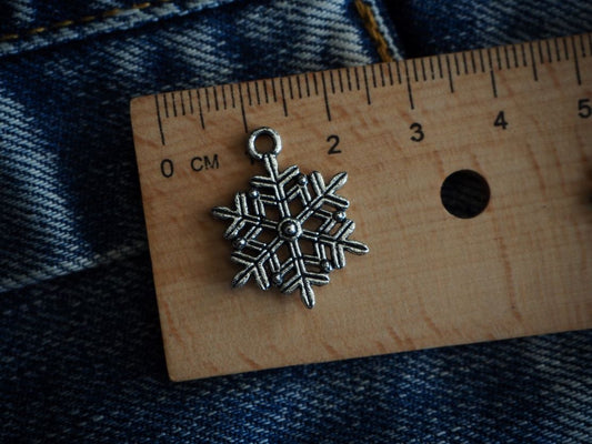 Winter Inspired Mini Metal Pendant