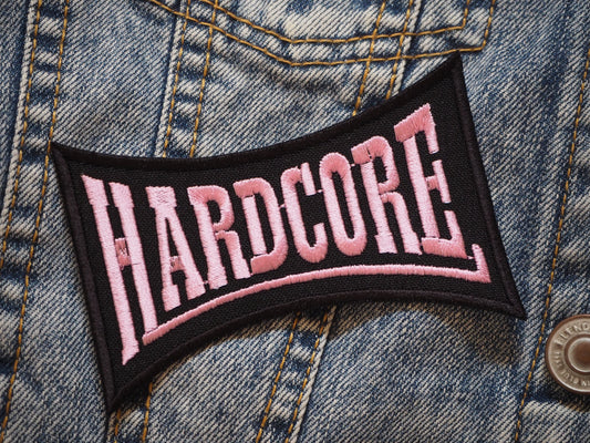 Hardcore Patch Embroidered