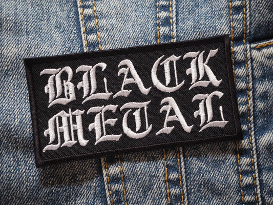 Black Metal Patch