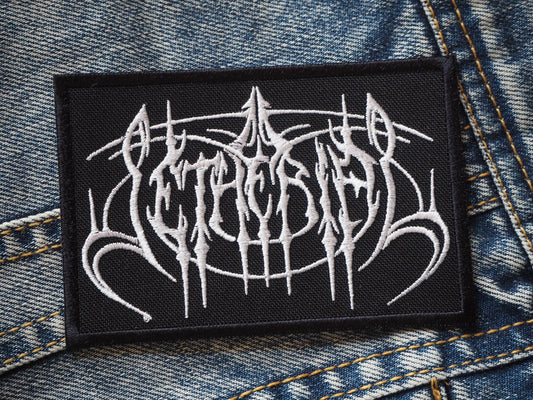 Setherial Black Metal Embroidered Patch