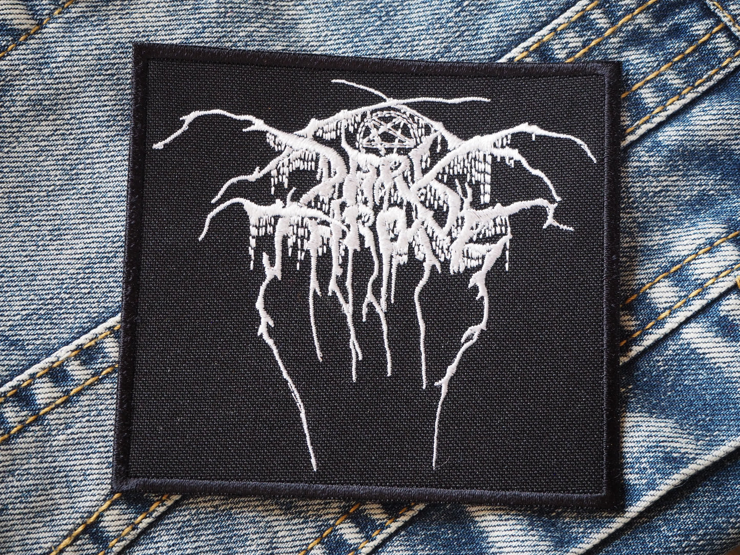 Embroidered Norwegian Black Metal Patch