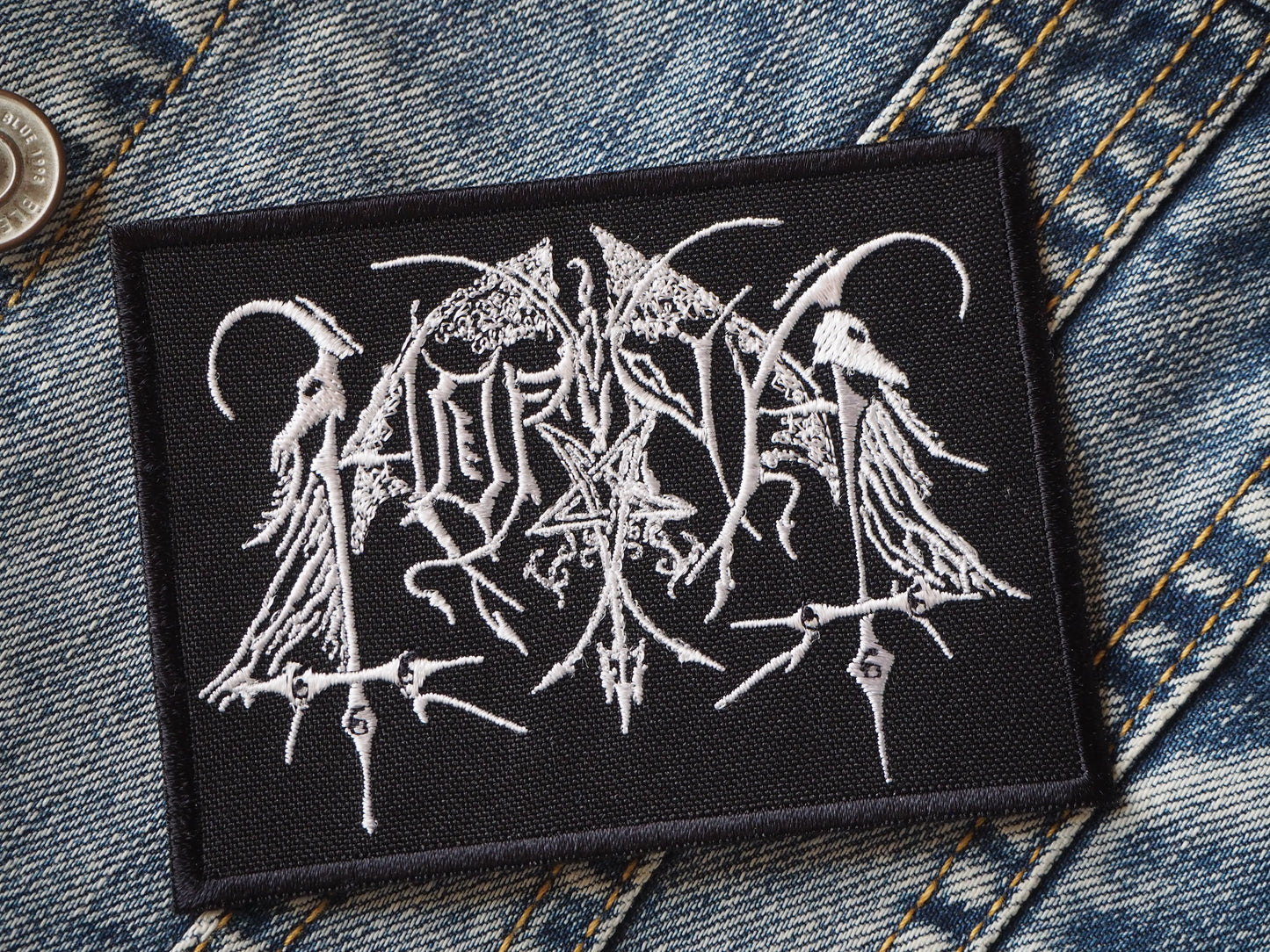Horna Satanic Black Metal Embroidered Patch