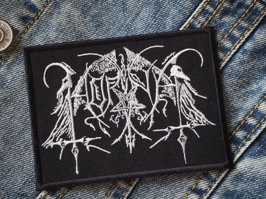 Horna Satanic Black Metal Embroidered Patch