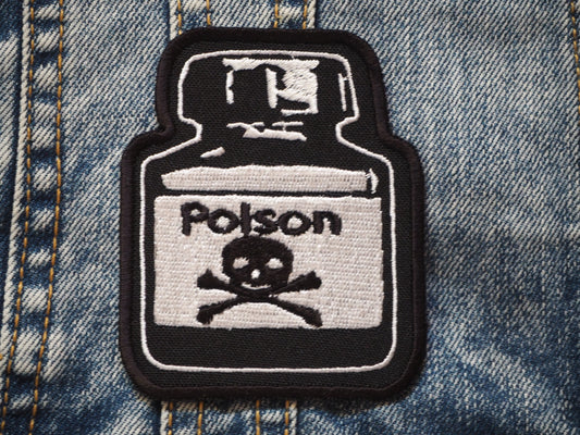 Poison Stoner Doom Embroidered Patch